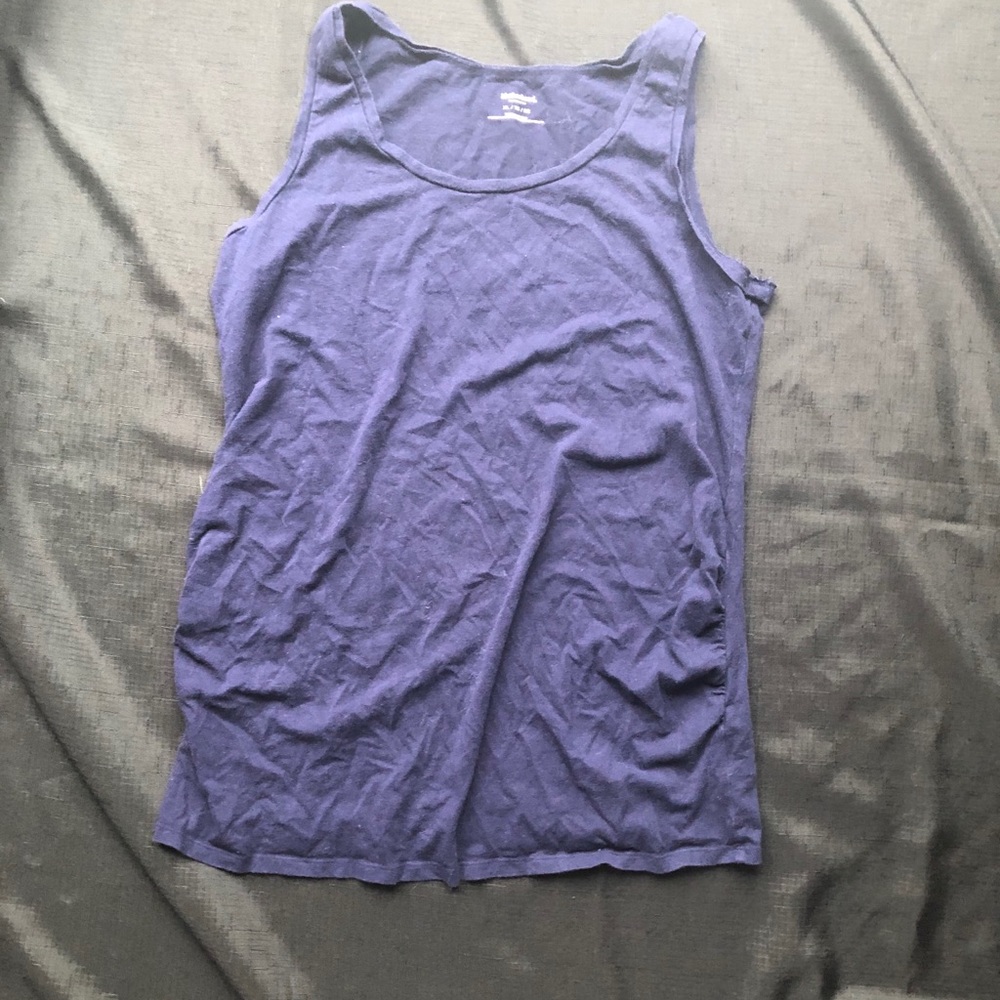 Navy Maternity Tank